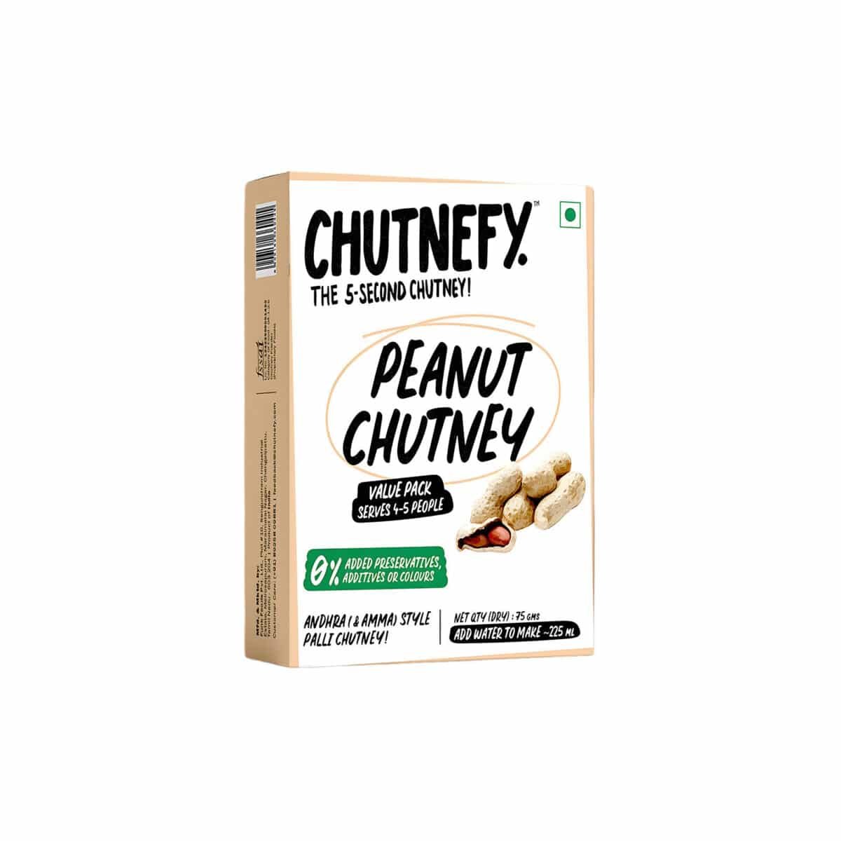 03 Chutnefy Peanut Chutney - Image 1